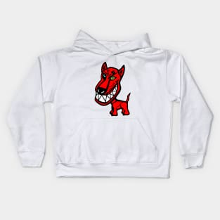 Smiling Dog Kids Hoodie